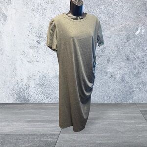 Nine Britton side ruched MIDI Dress